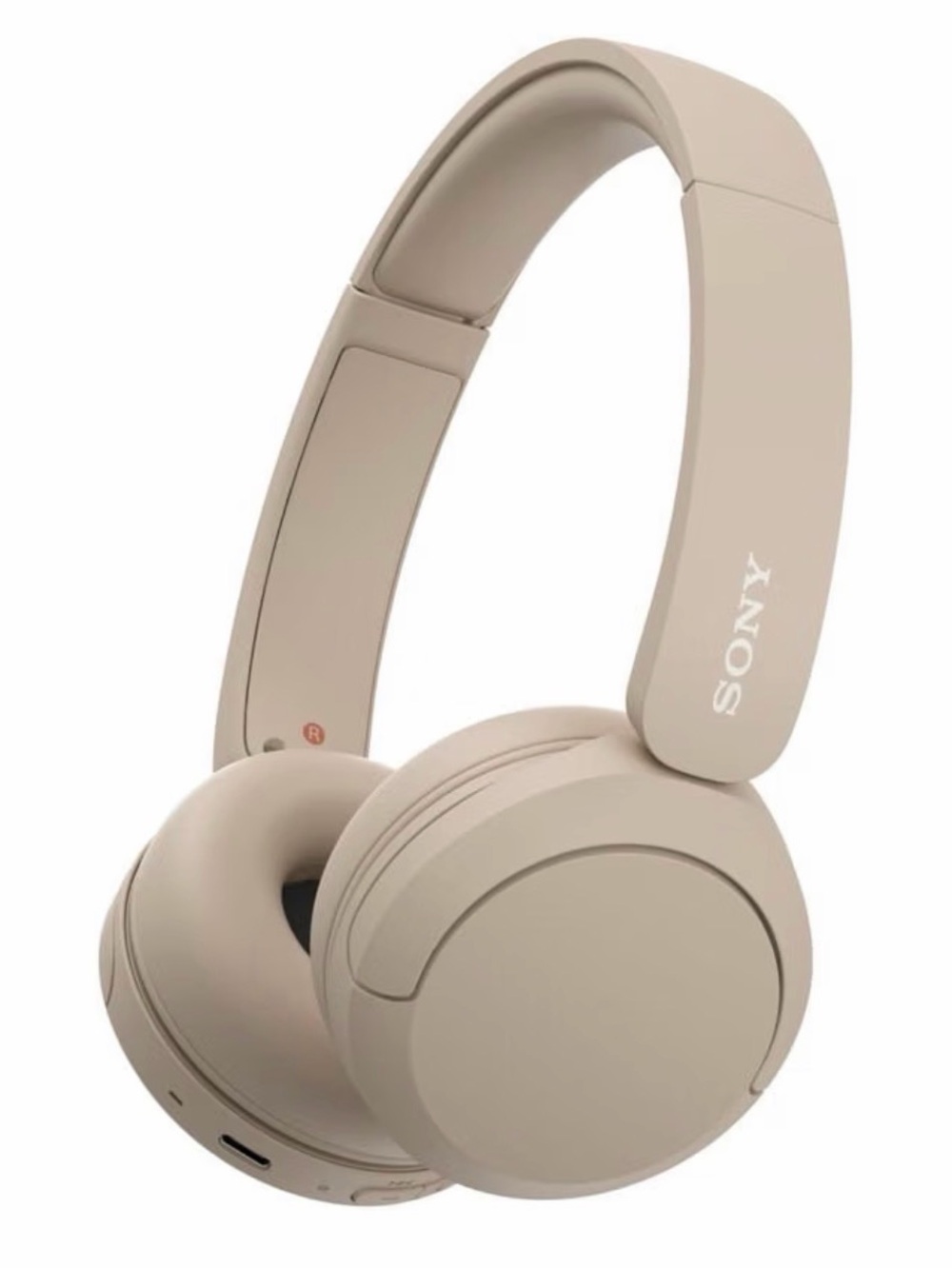 Sony Over-Ear Wireless Headphones in Cream